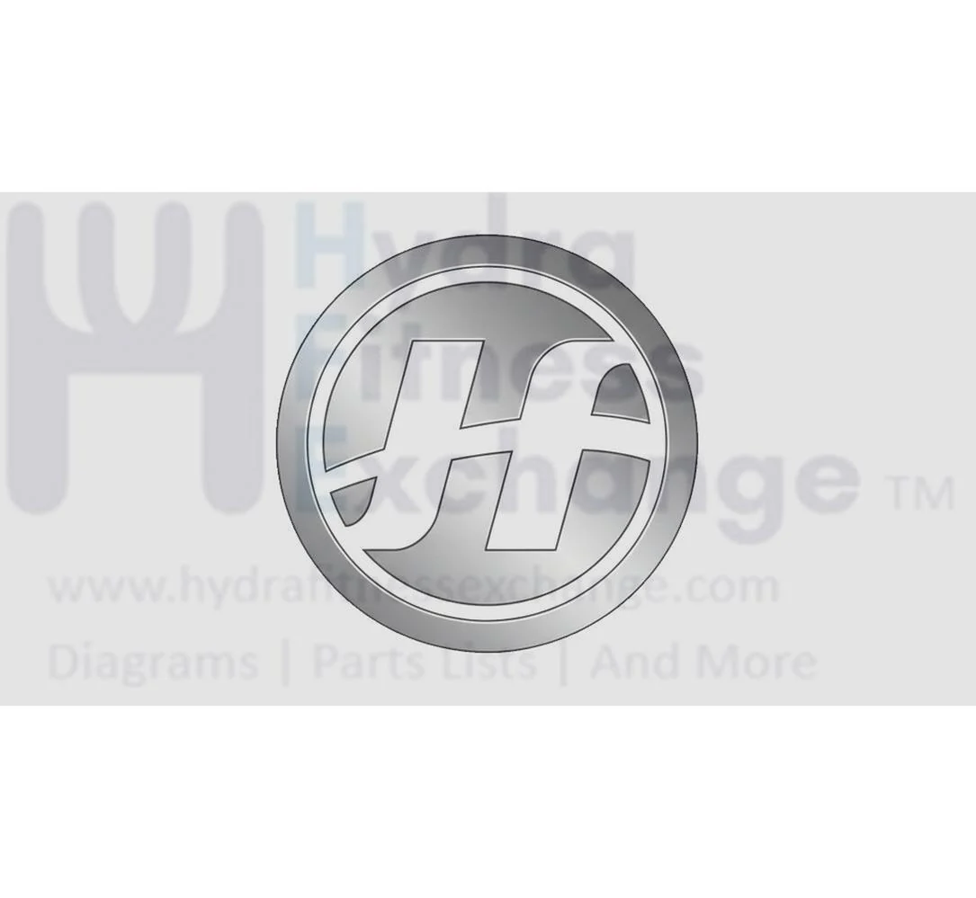 Horizon Fitness AR52 AR53 Rower Guide Rail Decal DIAM.60 1000409328