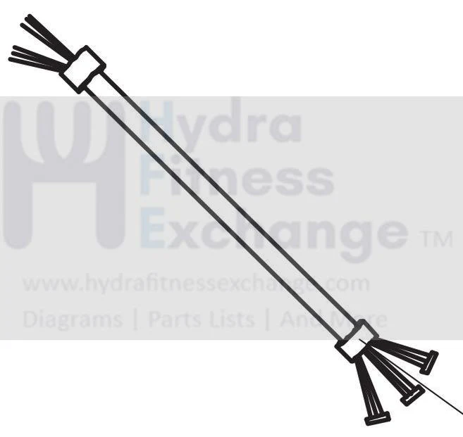 Horizon Fitness Oxford 6 - AR53 Rower Connect Wire Harness 24AWG 1000411432