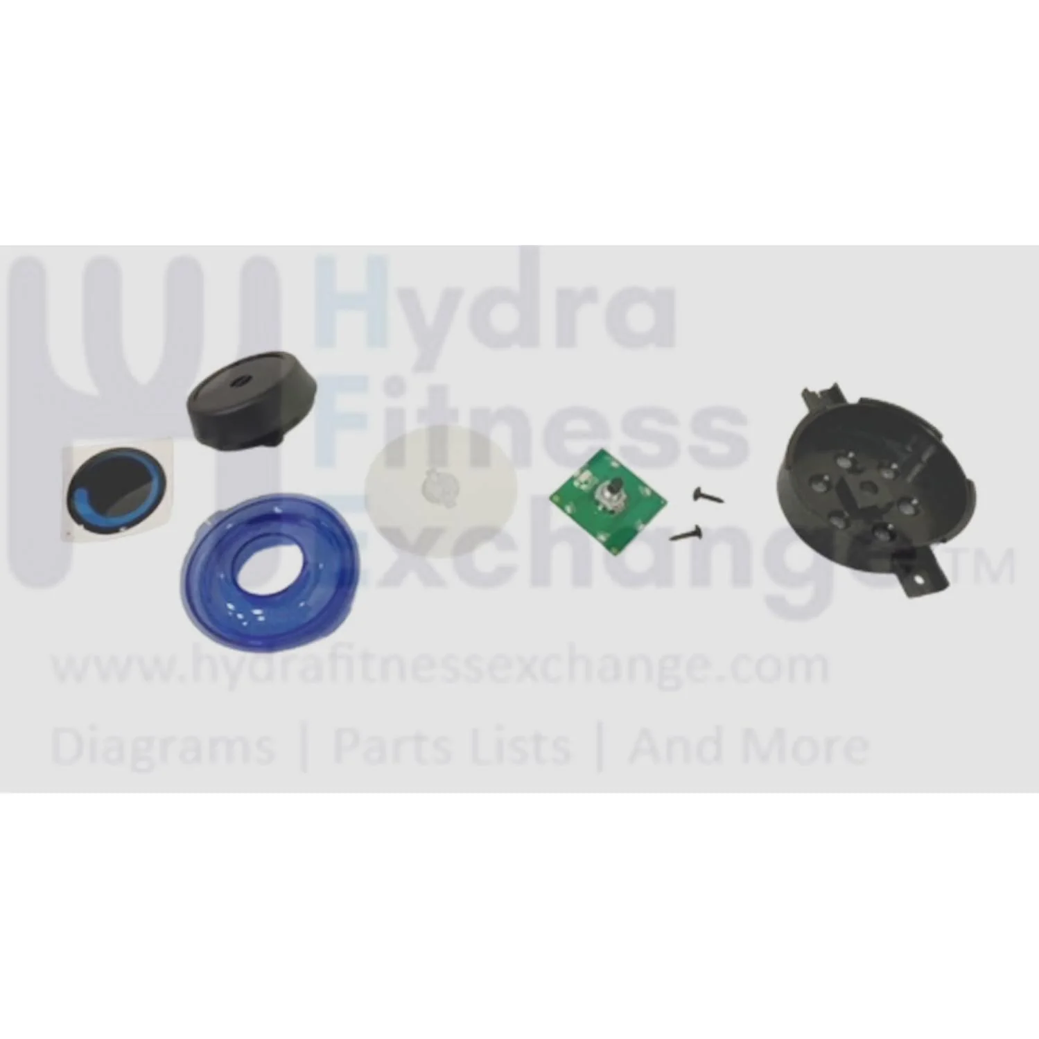 Horizon Fitness Oxford 6 - AR53 Rower Control Button Semi Assembly 1000465377