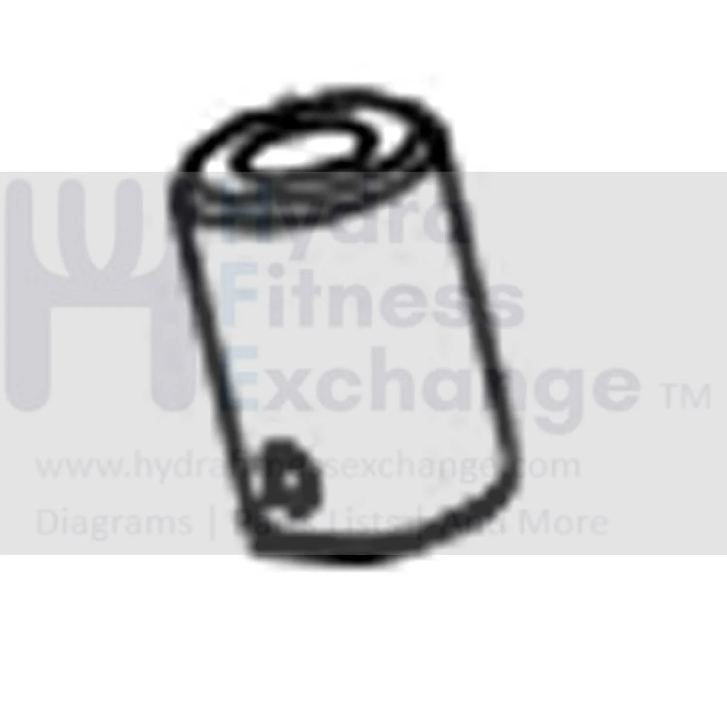 Horizon Fitness P8000 - FC16B Stationary Bike Adjustable Brake Sleeve 092893