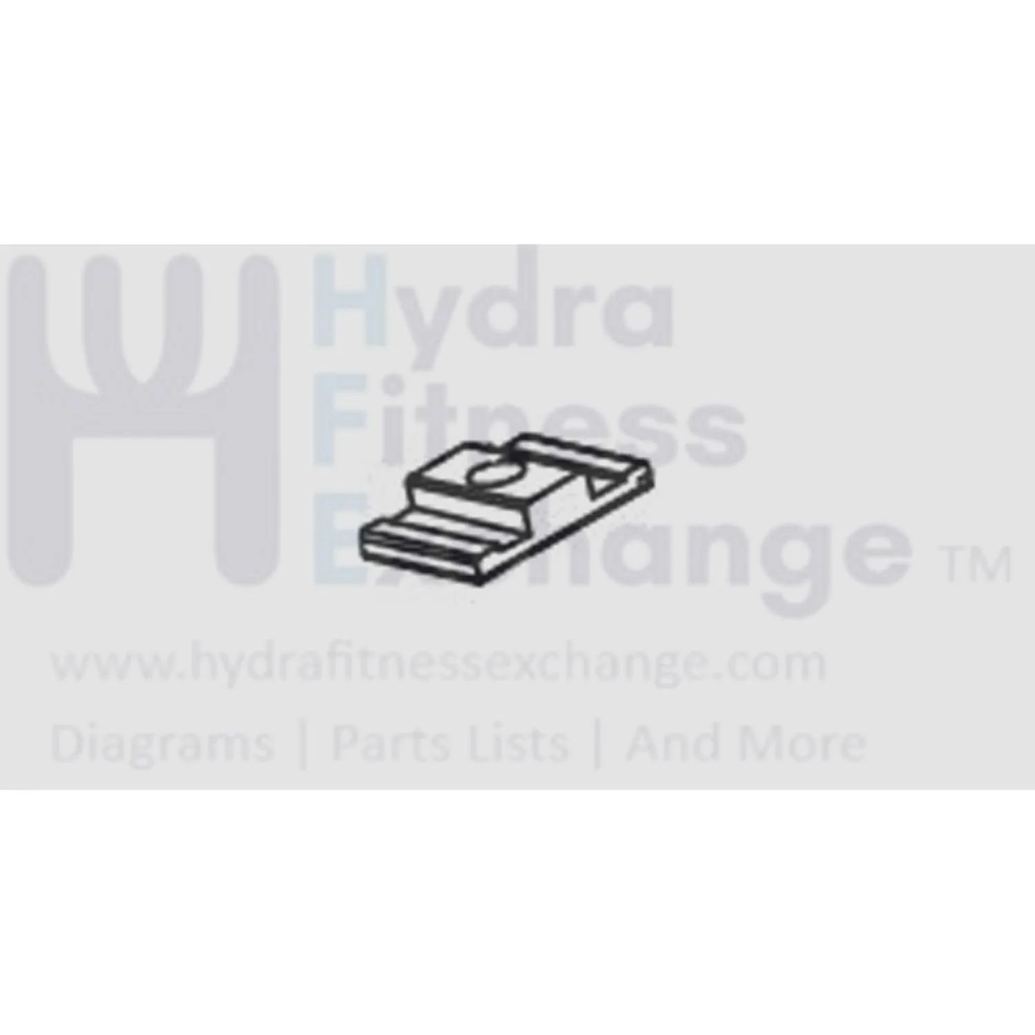 Horizon Fitness P8000 - FC16B Stationary Bike Seat Handlebar Adjustment Plate 080329
