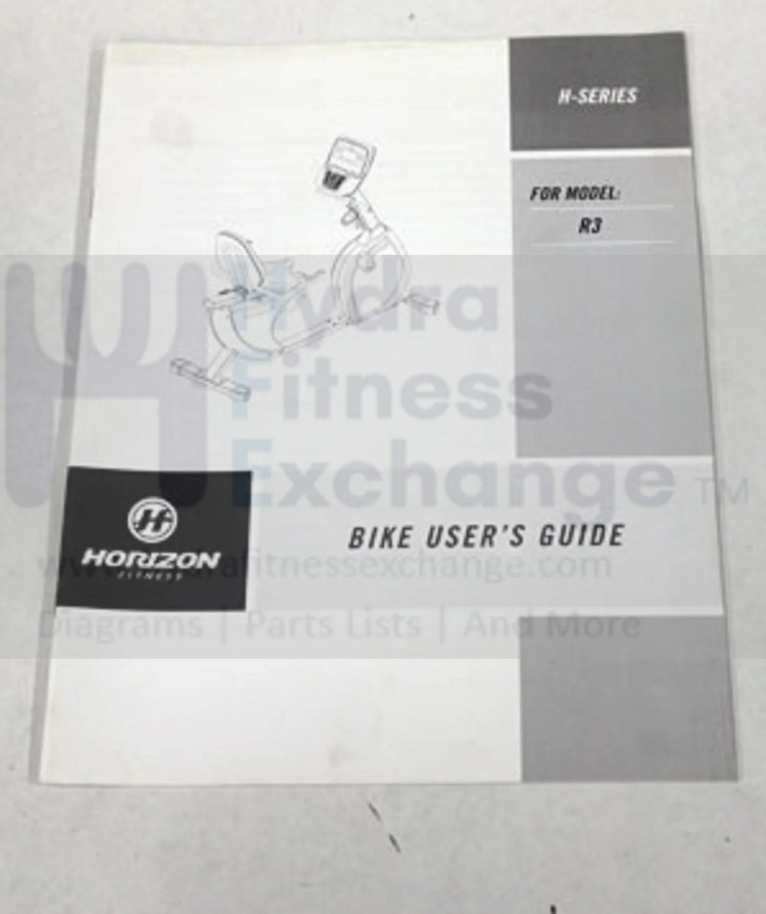 Horizon Fitness R3 - RB201 Stationary Bike User's Manual Guide 101334