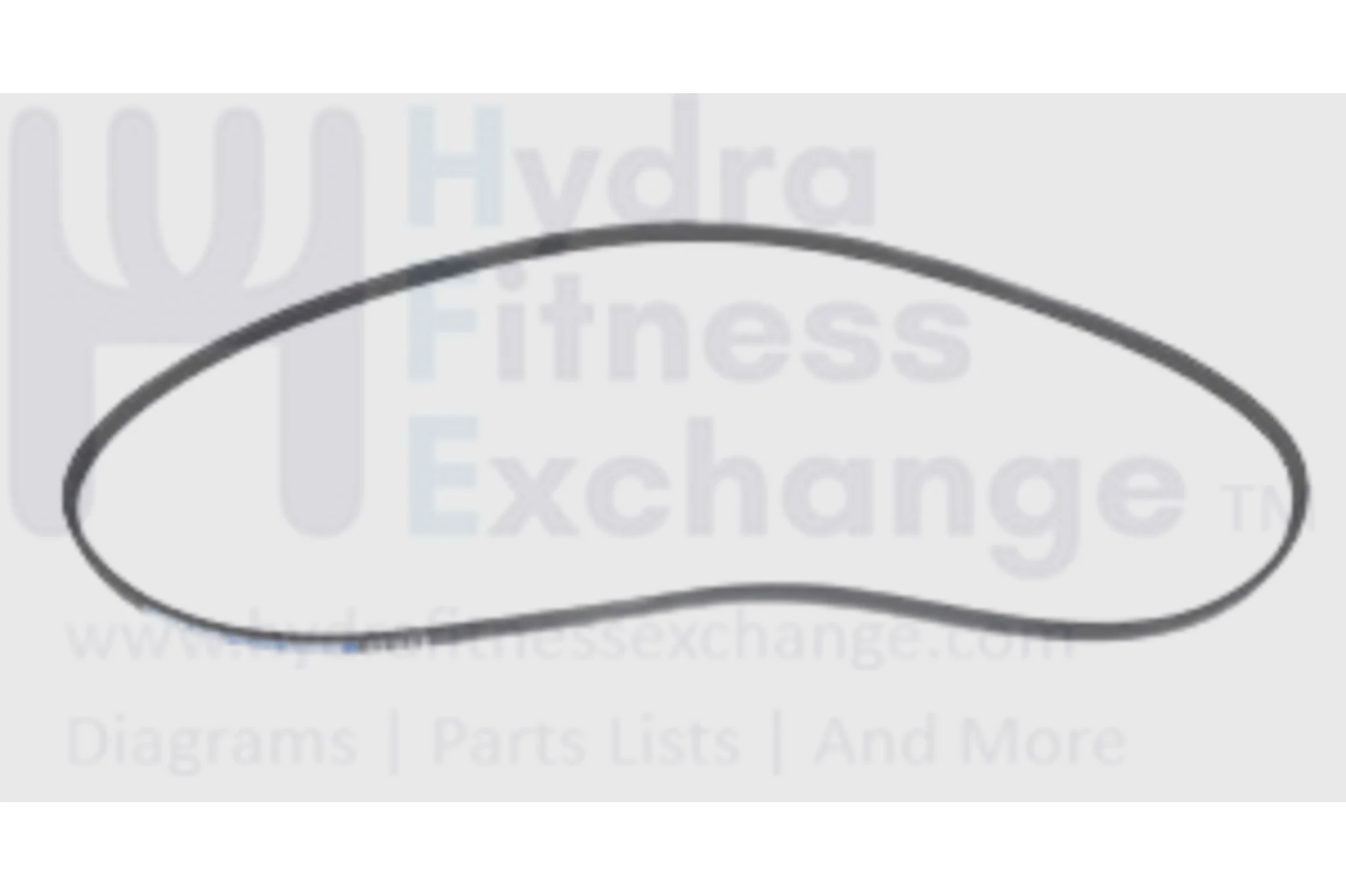 Horizon Fitness R3 RC30 RC40 B600 Stationary Bike Pulley Drive Belt 42" 004204-A - Image 2