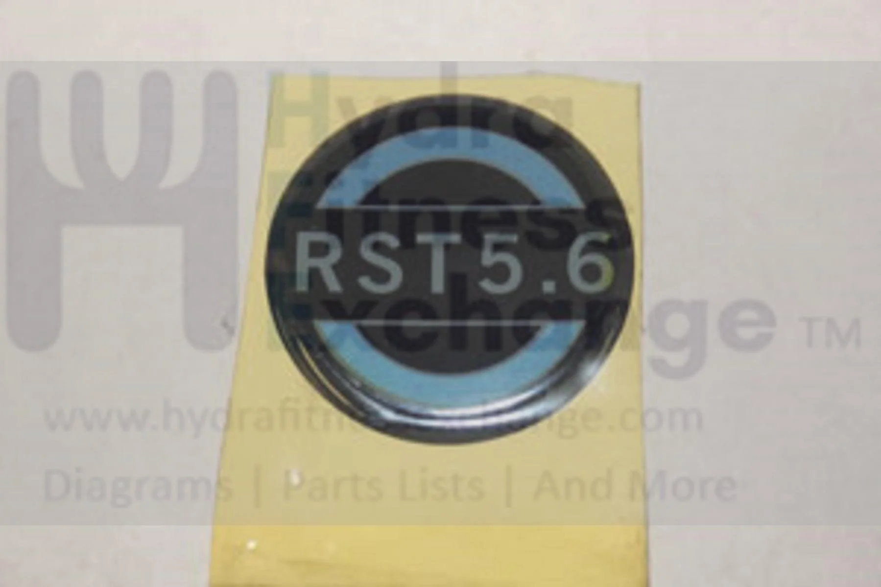 Horizon Fitness Rst5.6 Treadmill Decal Motor Cover Logo Sticker 056742-AX - Image 2