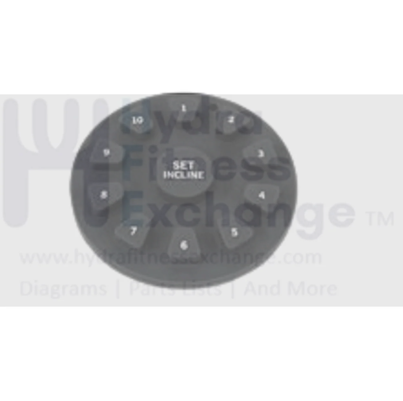 Horizon Fitness RST5.6 Treadmill Incline Button Tkey 061281-CA