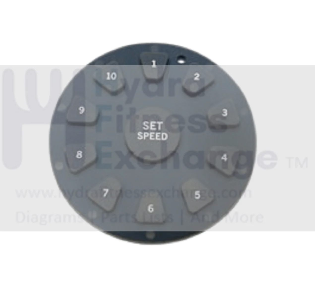 Horizon Fitness RST5.6 Treadmill Speed Button Tkey 061280-CA