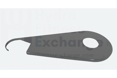 Horizon Fitness S3+ - FC052 Stationary Bike Chain Guard Inner Cover 1000392597