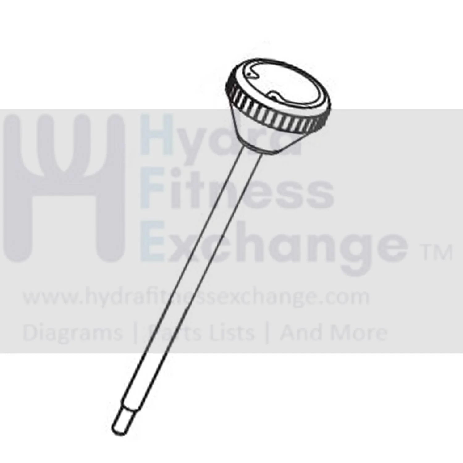 Horizon Fitness S3+ - FC052 Stationary Bike Tension Control Knob 1000220530