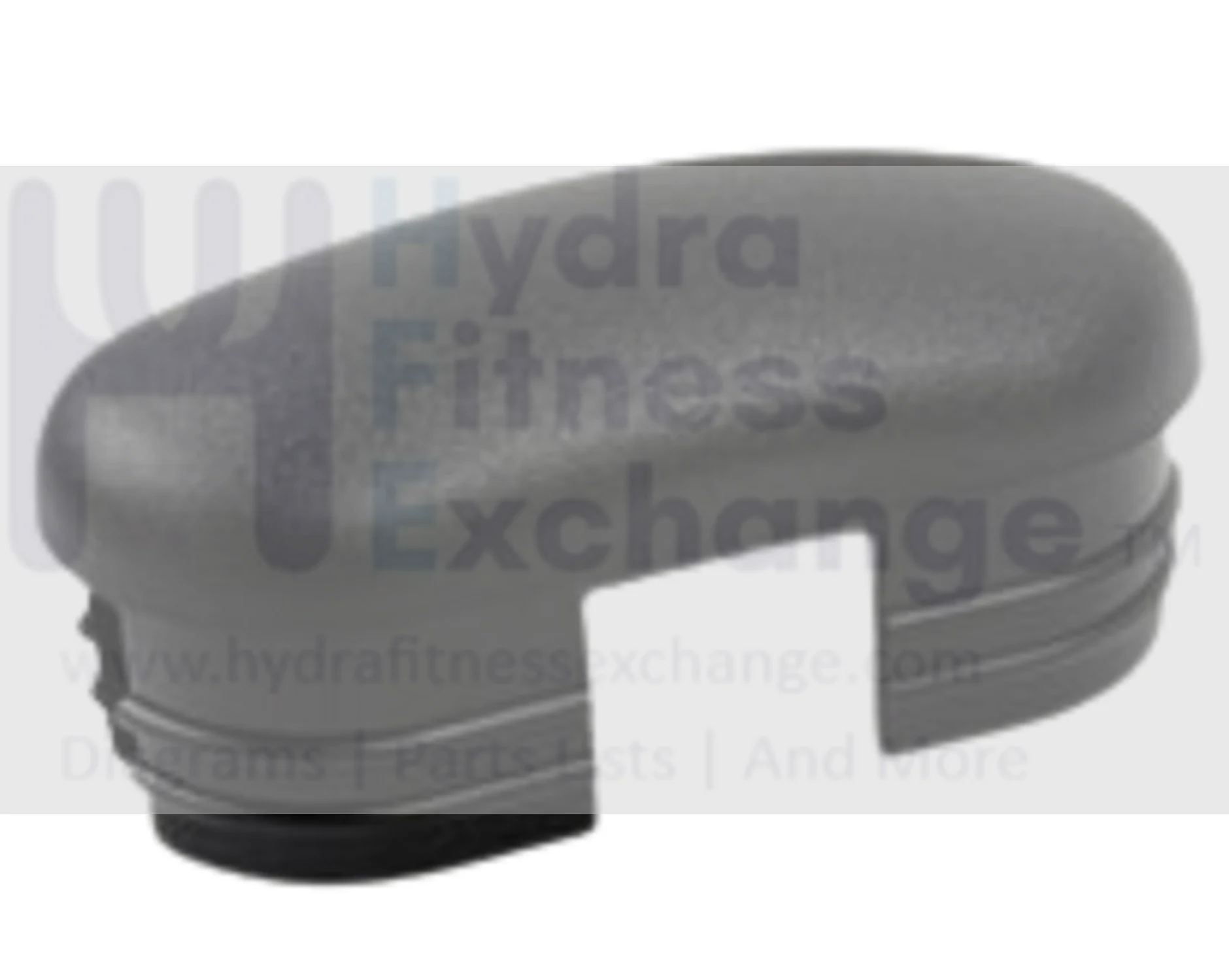 Horizon Fitness Stationary Bike Rear Foot Stabilizer End Cap 070422