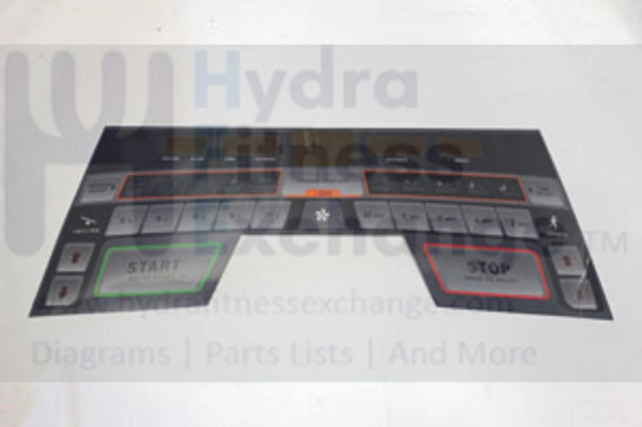 Horizon Fitness T100 - 2011 - TM629C Treadmill Overlay 1000203471