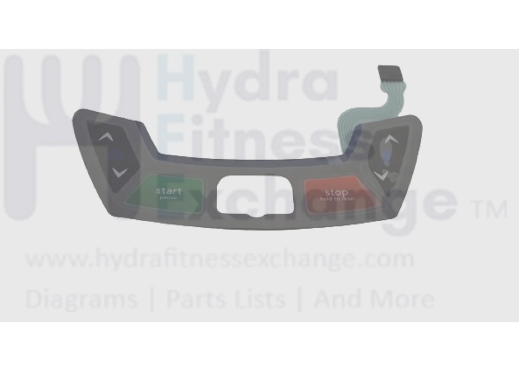 Horizon Fitness T101-04 Treadmill Down Manipulate Overlay Assembly 1000369187