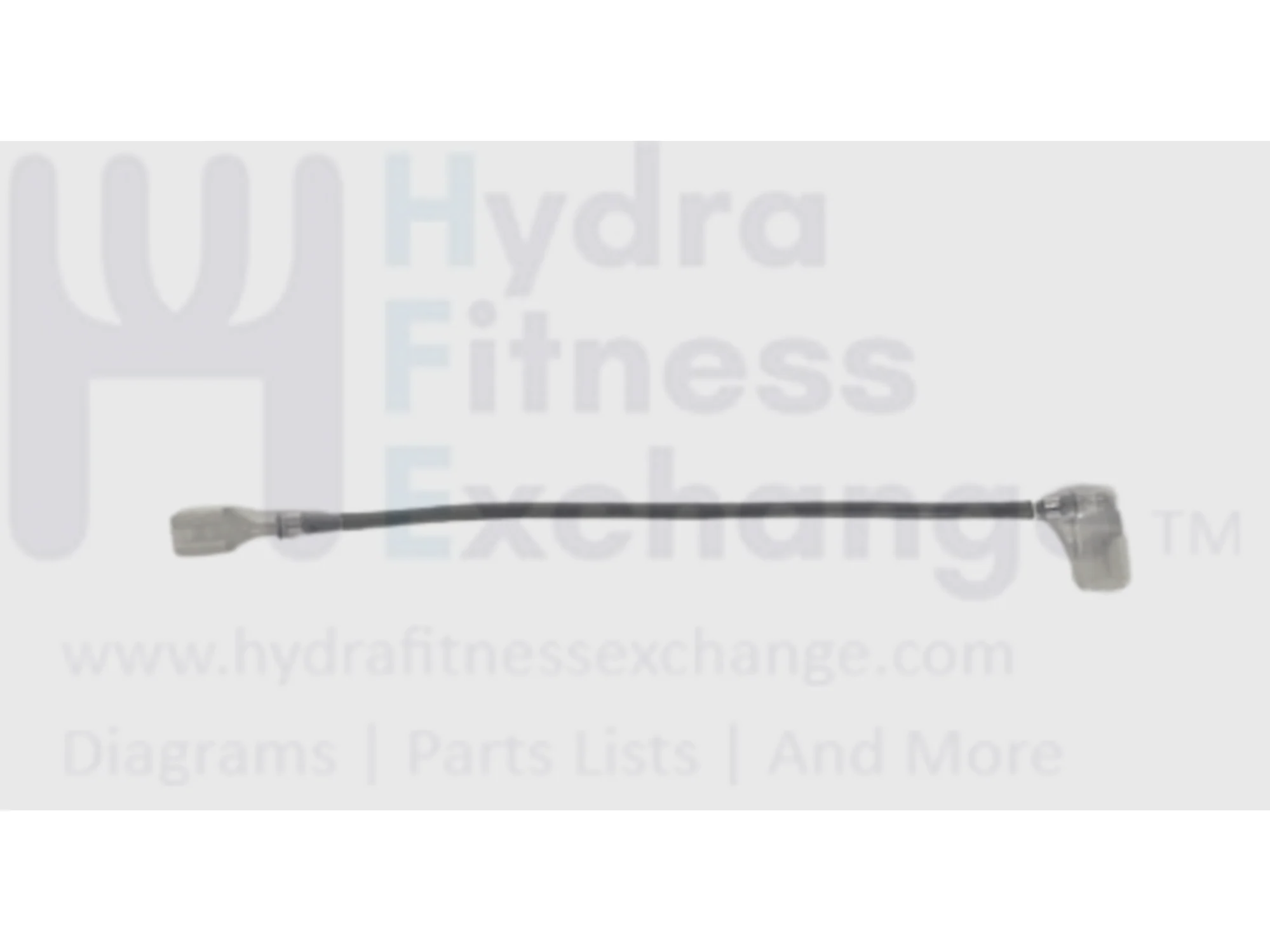Horizon Fitness T101-07 Treadmill Safety Connector Wire Black 16AWG 100mm 1000205896 Formerly 019378-A