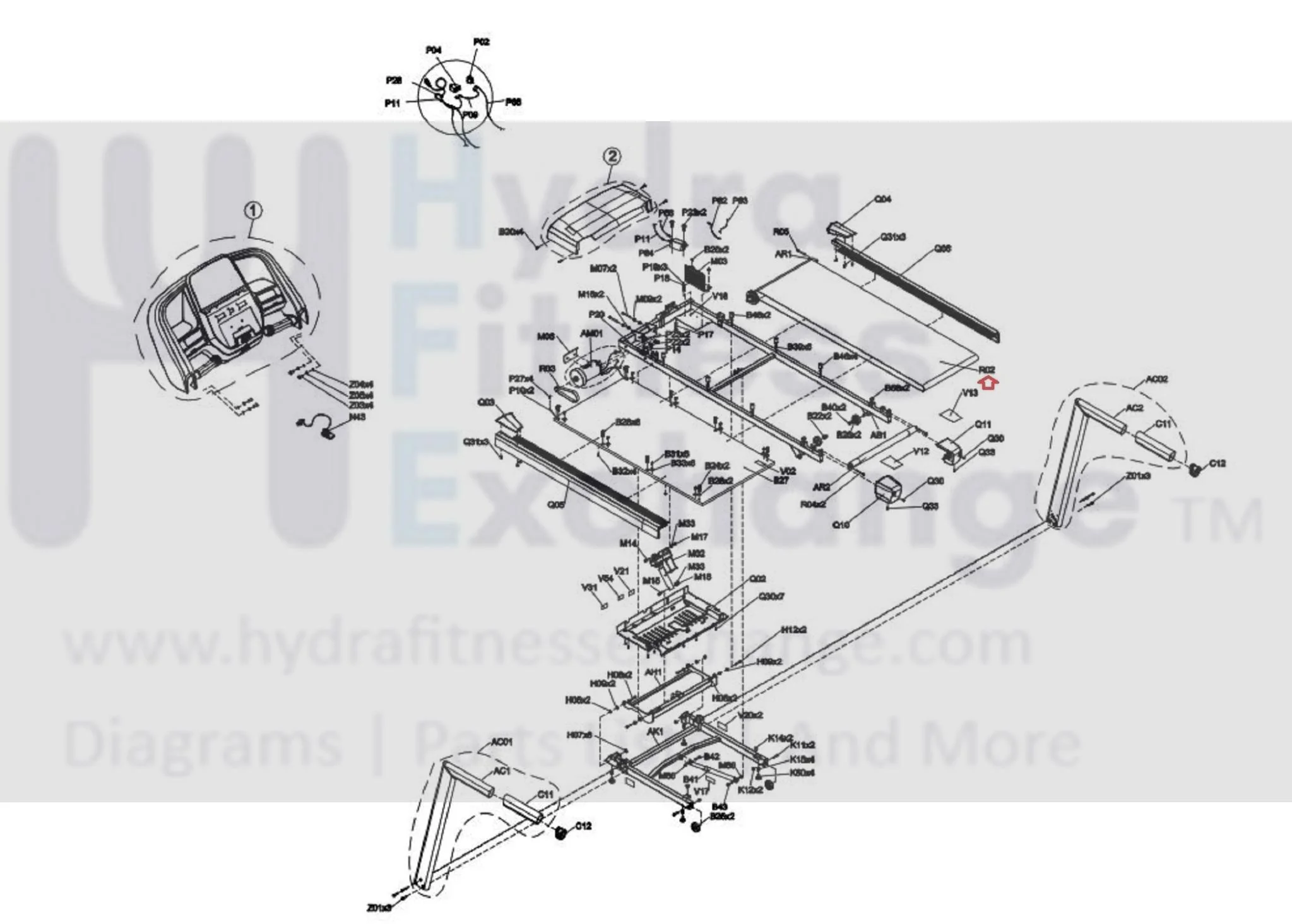 Horizon Fitness T101-07 Treadmill OEM Walking Running Belt Treadbelt 1000439681 19.5" x 114.50" x 1.4mm thick - Image 2
