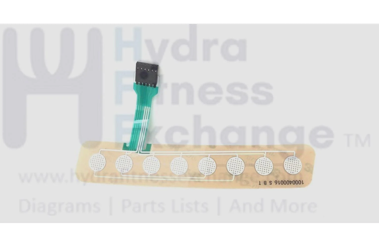 Horizon Fitness T101-5 T202-4 Treadmill Left Console Membrane Keypad 1000400016