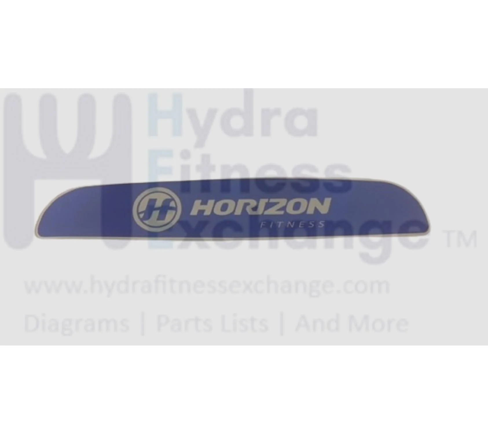Horizon Fitness Treadmill Motor Hood Shroud Cover Decal 1000413742 - Image 2