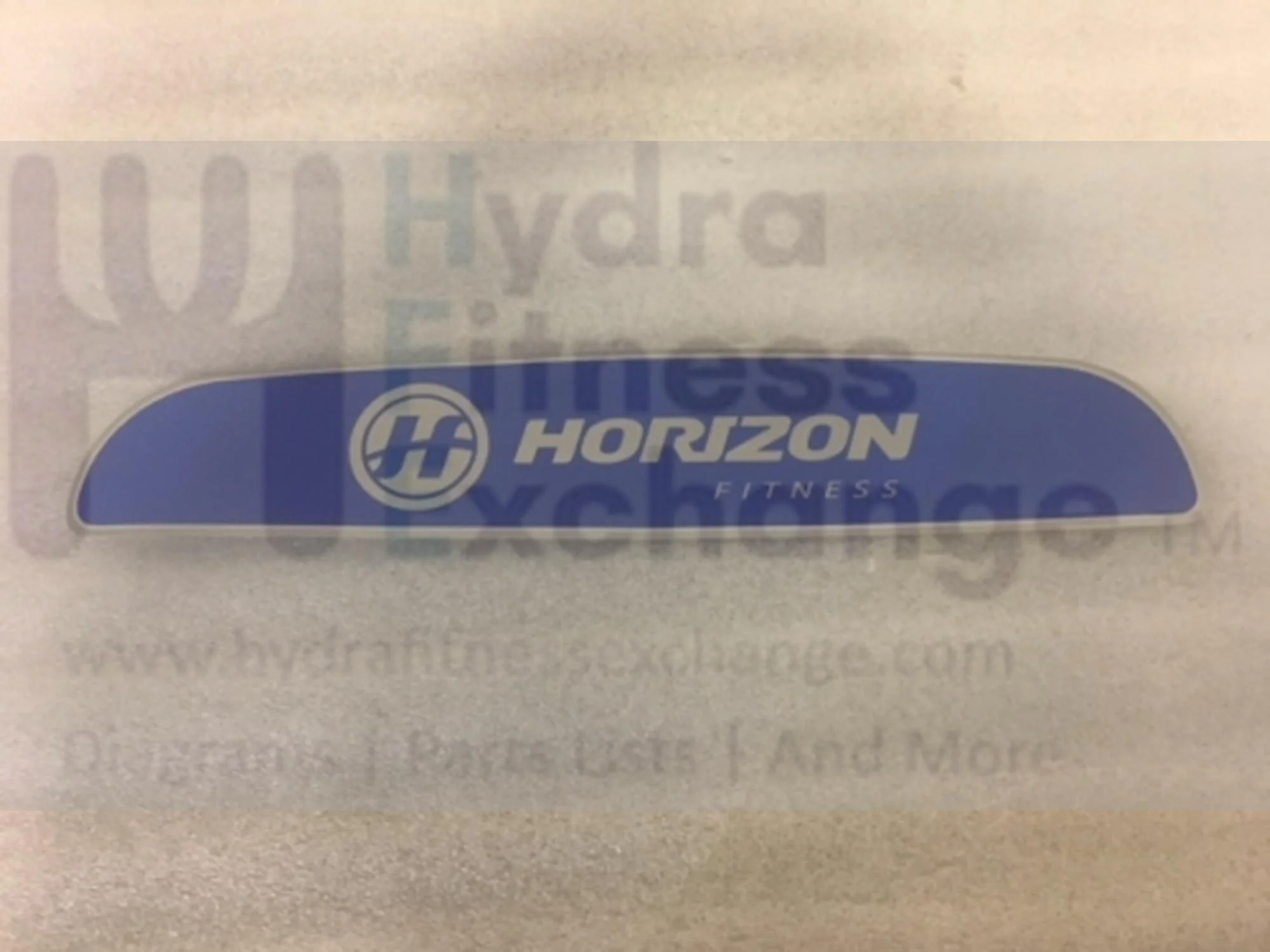 Horizon Fitness Treadmill Motor Hood Shroud Cover Decal 1000413742 - Image 3