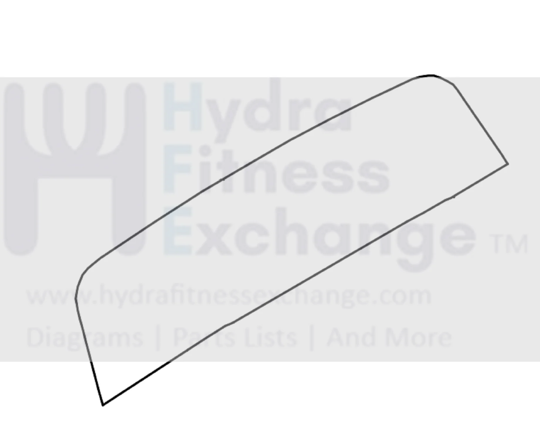Horizon Fitness TM486 TM734 Treadmill Upper POP Sticker 1000417272