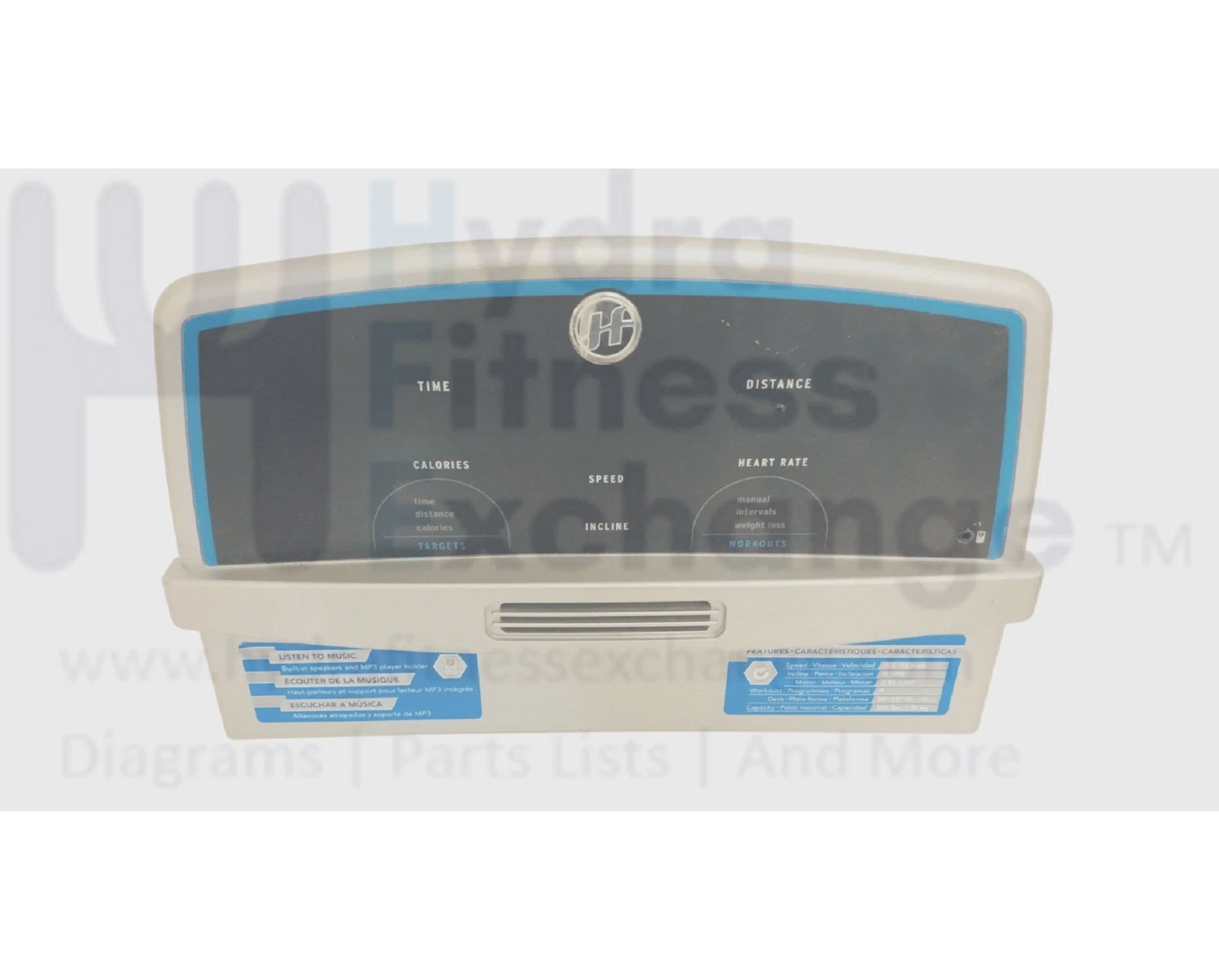 Horizon Fitness TM621 Treadmill Display Console Panel 1000203855