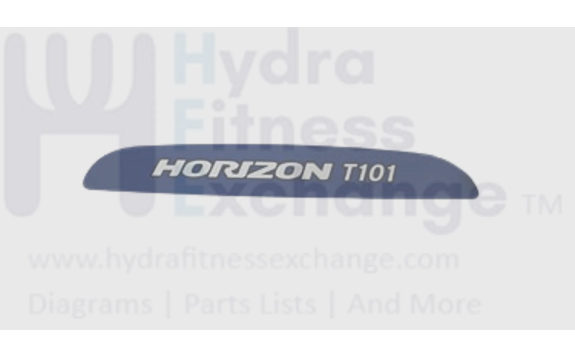 Horizon Fitness T101 Treadmill Upper Motor Patch Sticker Cover 1000102130