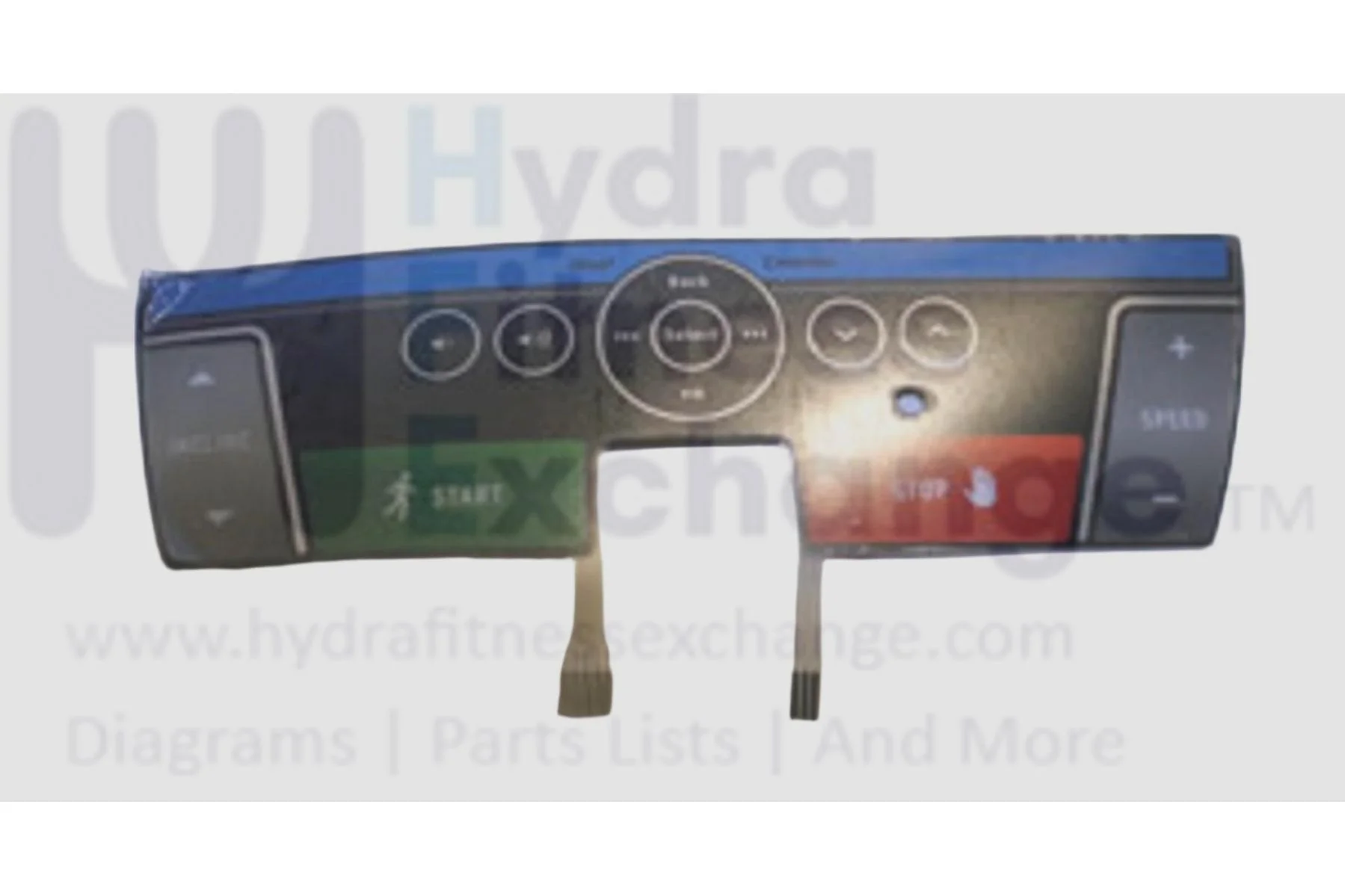 Horizon Fitness T103 Treadmill Overlay keypad 2 1000103475