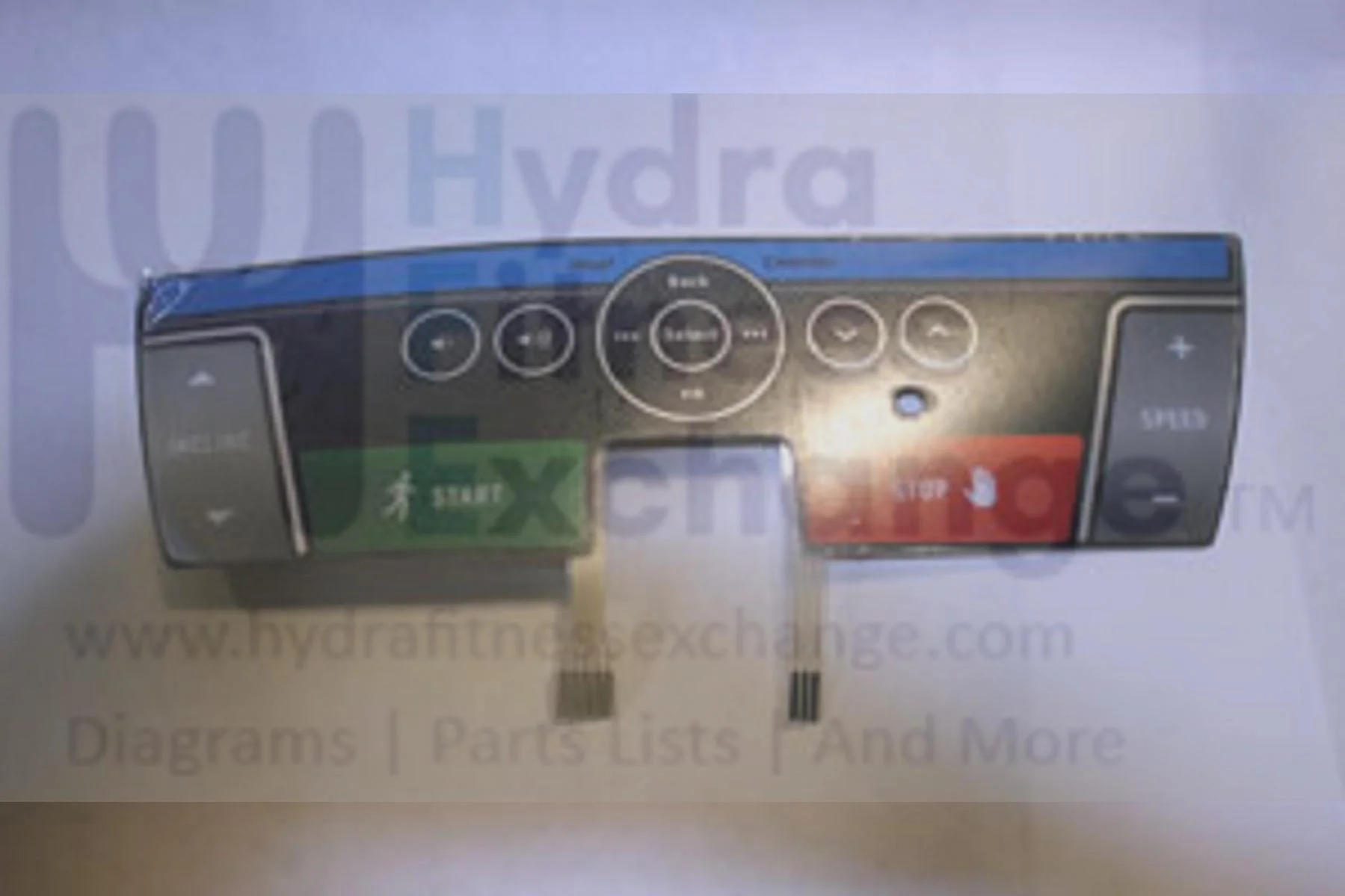 Horizon Fitness T103 Treadmill Overlay keypad 2 1000103475 - Image 2