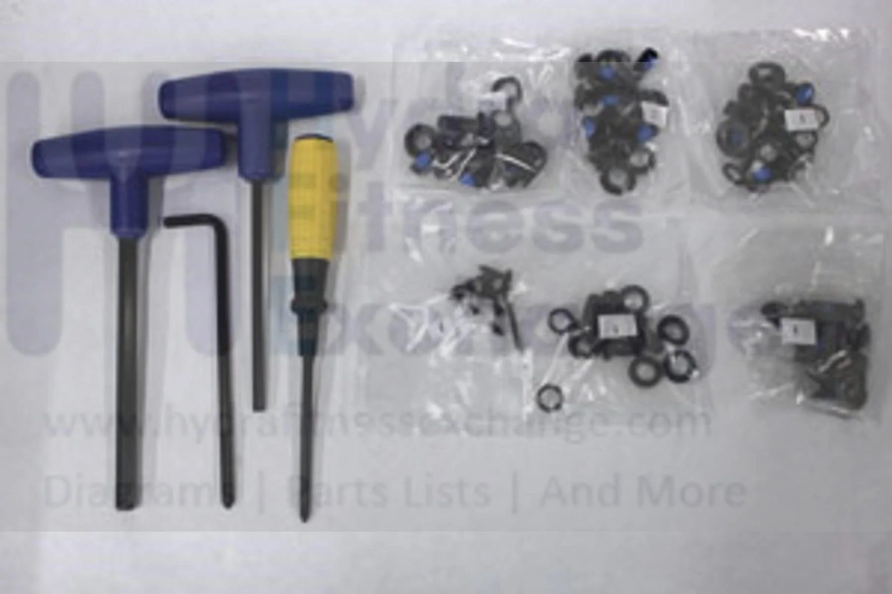 Horizon Fitness T1201 Treadmill Hardware Pack Set Semi-Assembly 103010 - Image 2