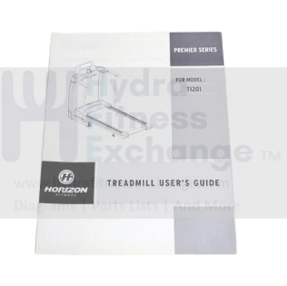 Horizon Fitness T1201 Treadmill Owner's User Manual 1000092308