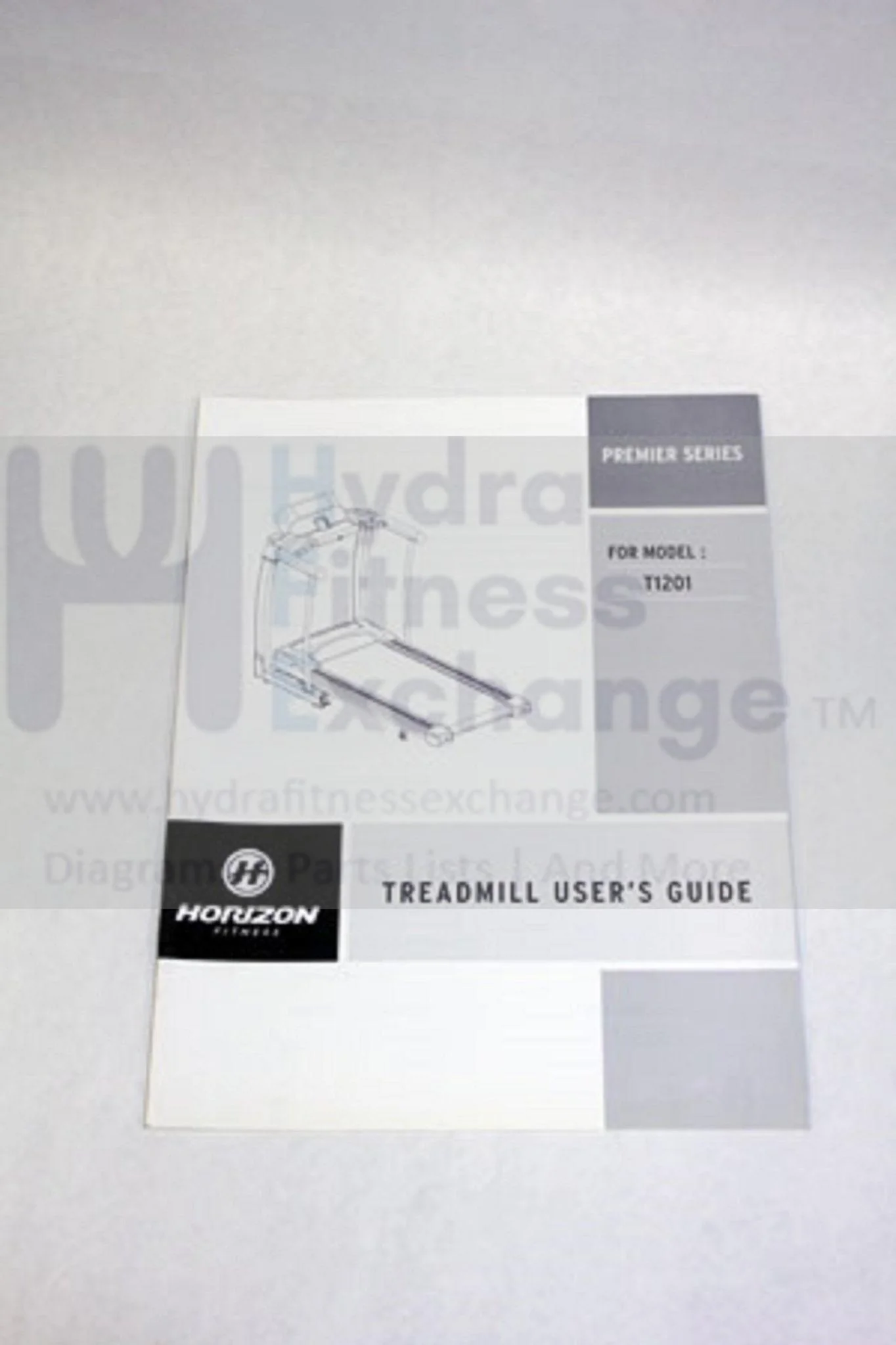 Horizon Fitness T1201 Treadmill Owner's User Manual 1000092308 - Image 2