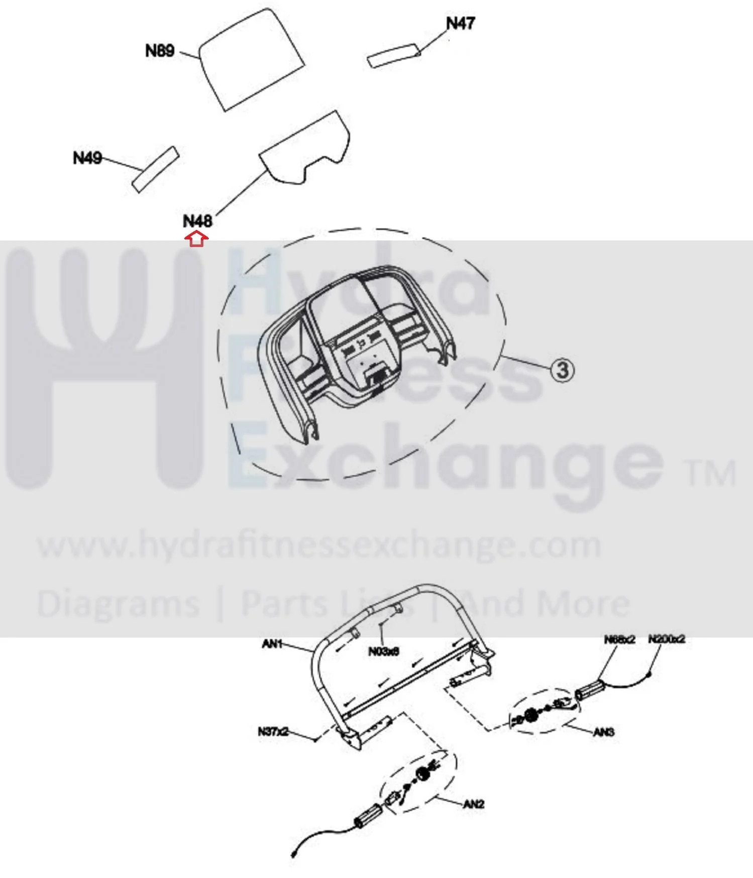 Horizon Fitness T202-06 Treadmill Overlay Operation Decal Synthetic Paper 1000464738 - Image 2