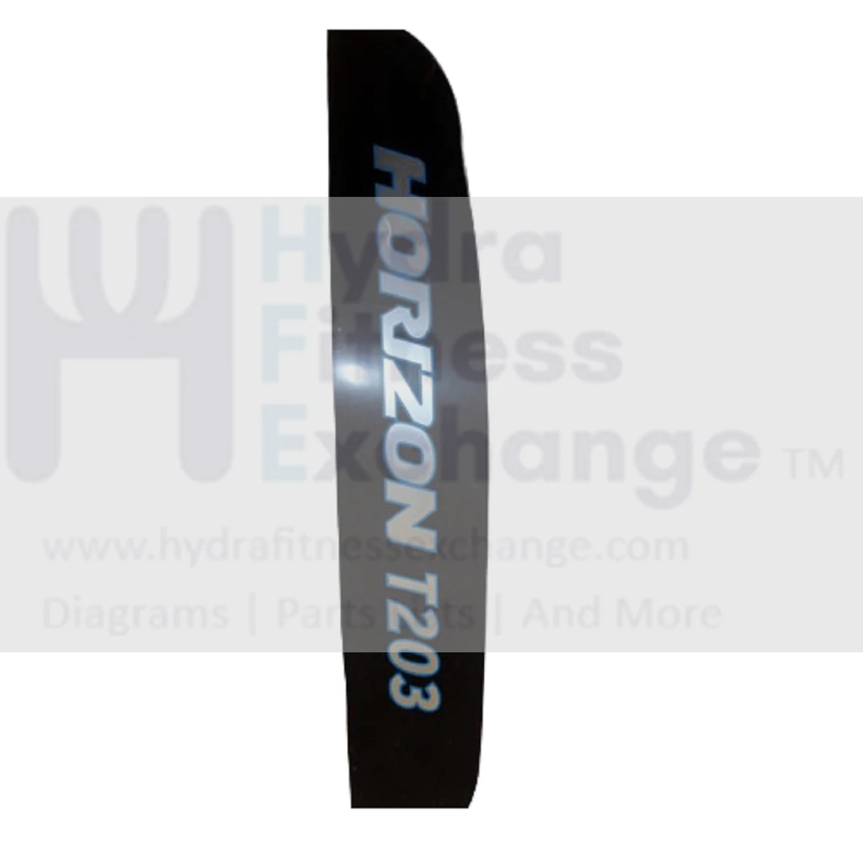 Horizon Fitness T203 Treadmill Motor Cover Specification Label 1000202515