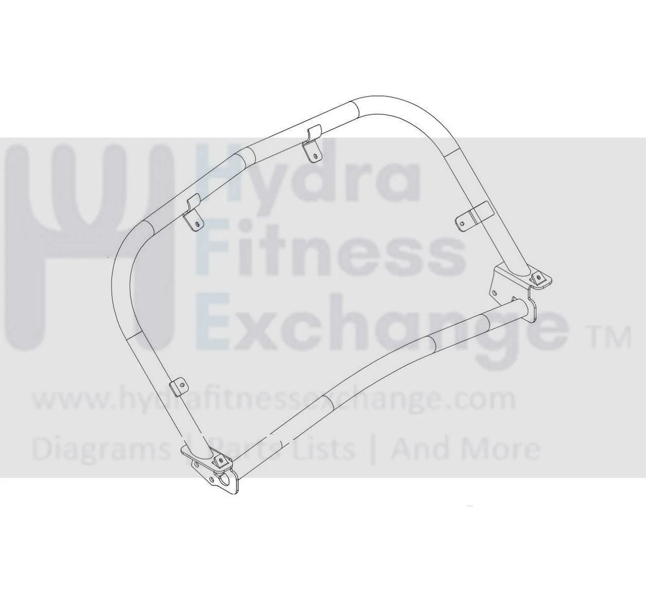 Horizon Fitness T303-2 TM761 TM1004 Treadmill Console Base Frame Set 1000439109