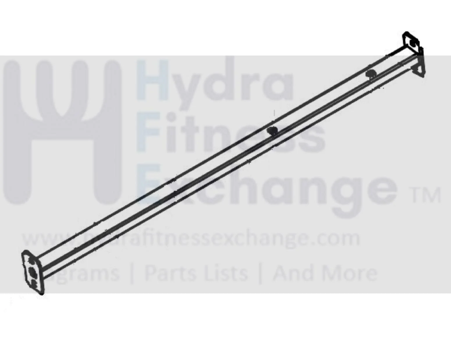 Horizon Fitness T303-2 TM761 TM1004 Treadmill Console Support Tube Set 1000439087