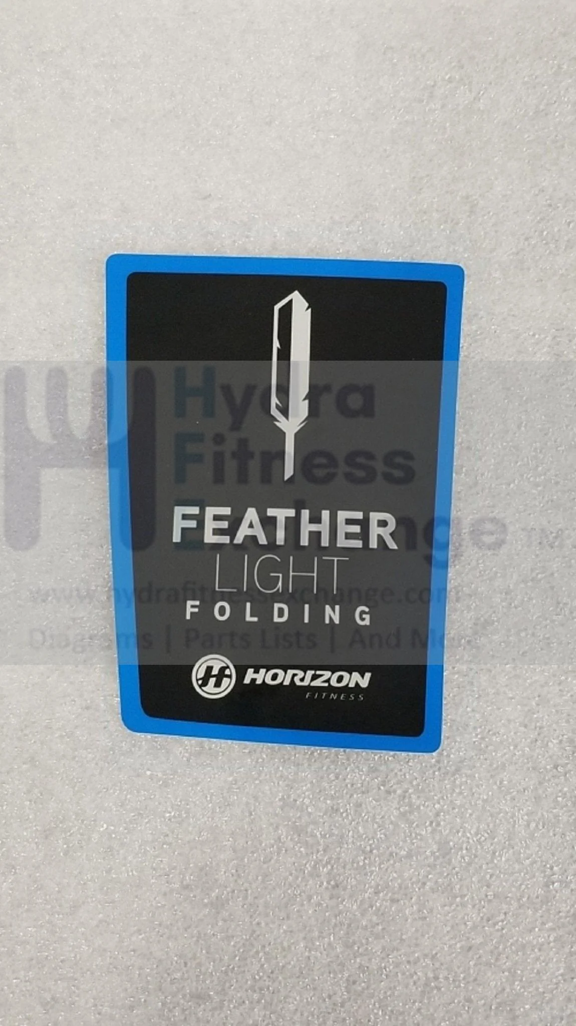 Horizon Fitness T303-2 Tm761 Tm1004 Treadmill Left Pop End Cap Sticker 1000441797 - Image 2