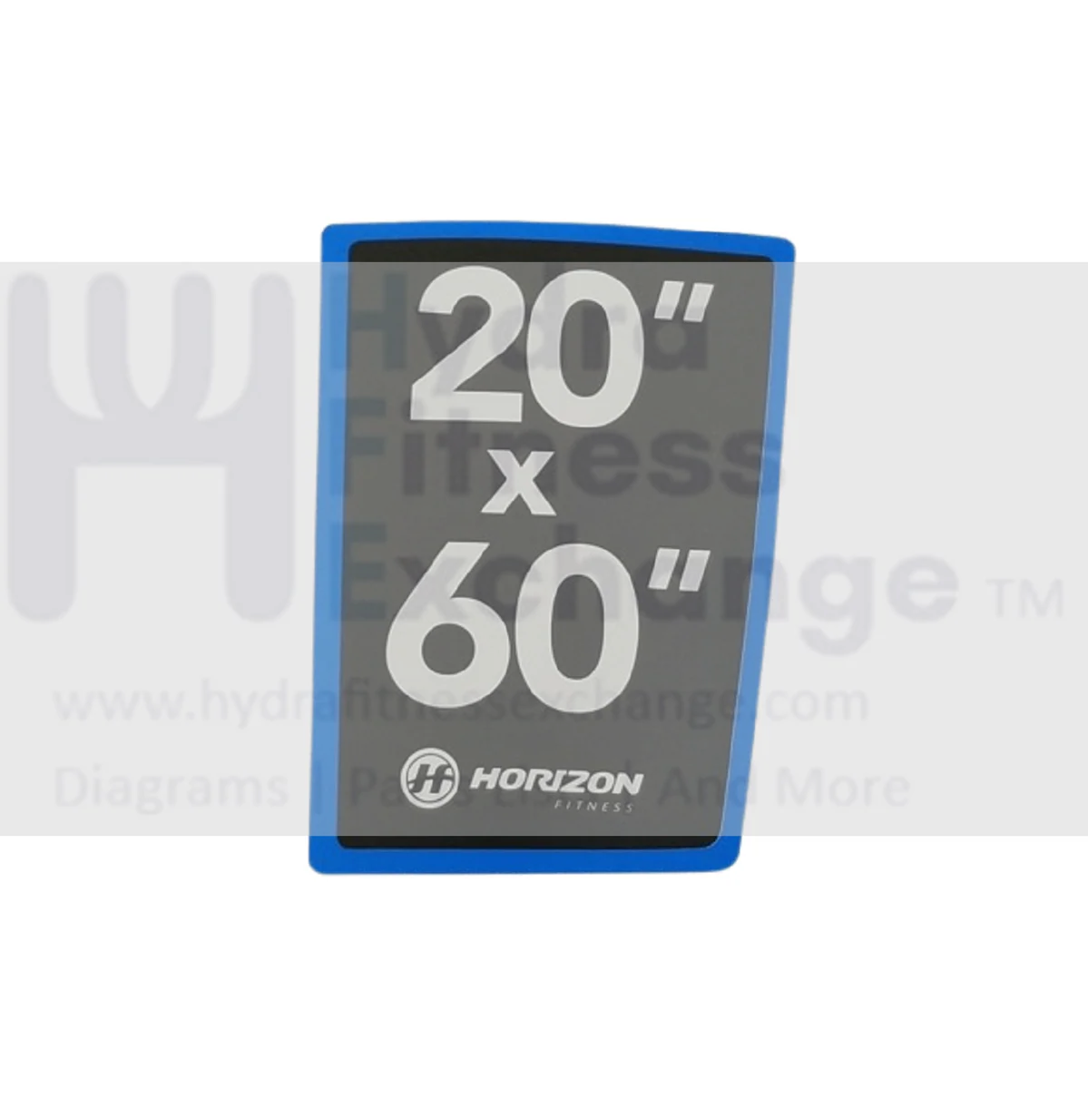 Horizon Fitness T303-2 TM761 TM1004 Treadmill Right Pop Sticker End Cap 1000441795