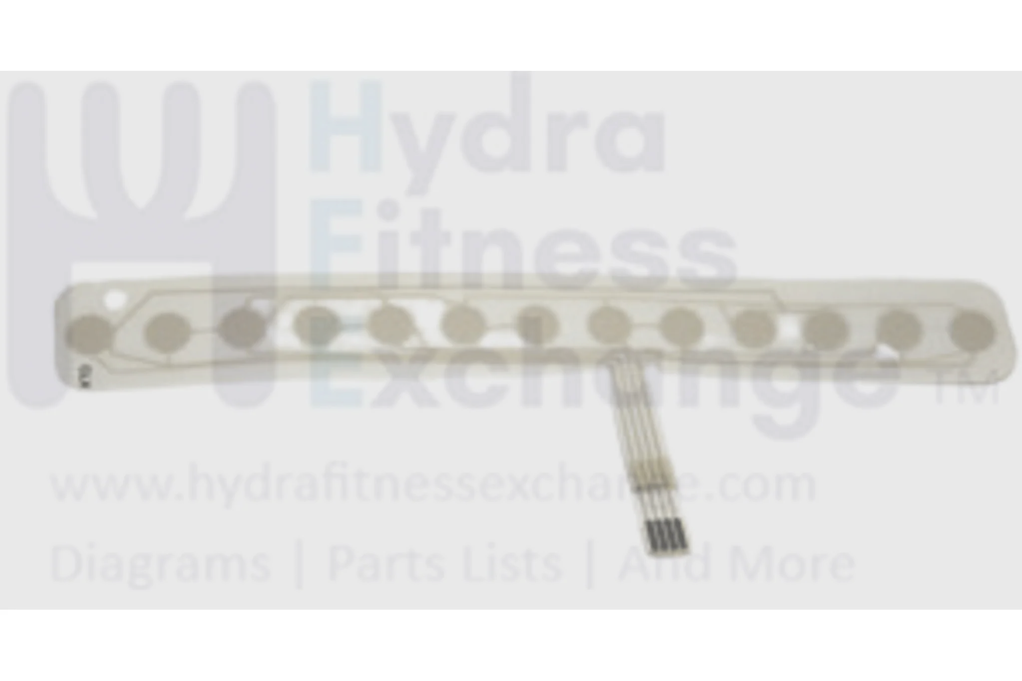 Horizon Fitness T4 - TM264 T6 - TM250 Treadmill Left Elevation Membrane 063587-A