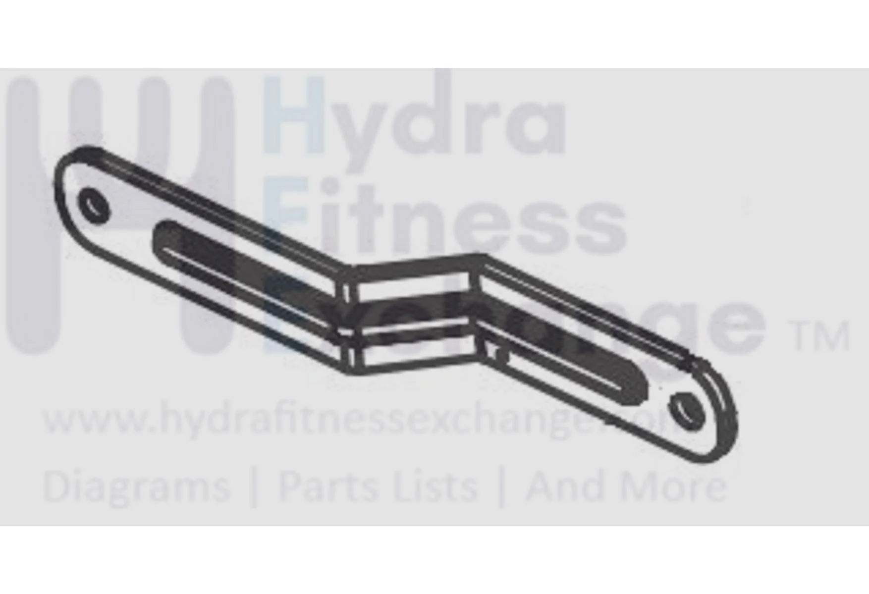 Horizon Fitness T401 Treadmill Console Mast Connecting Plate Set 1000228623