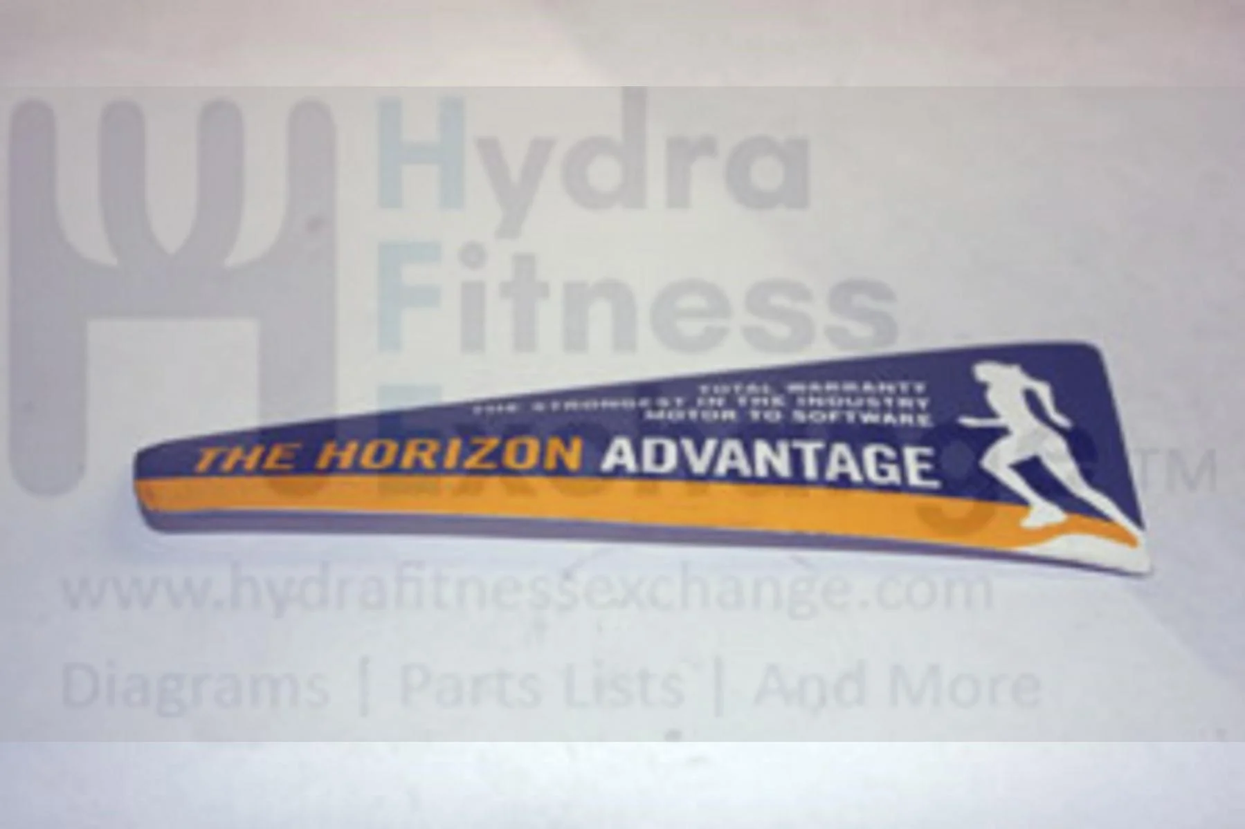 Horizon Fitness T50 Treadmill Left Console Decal 006405-AX - Image 2