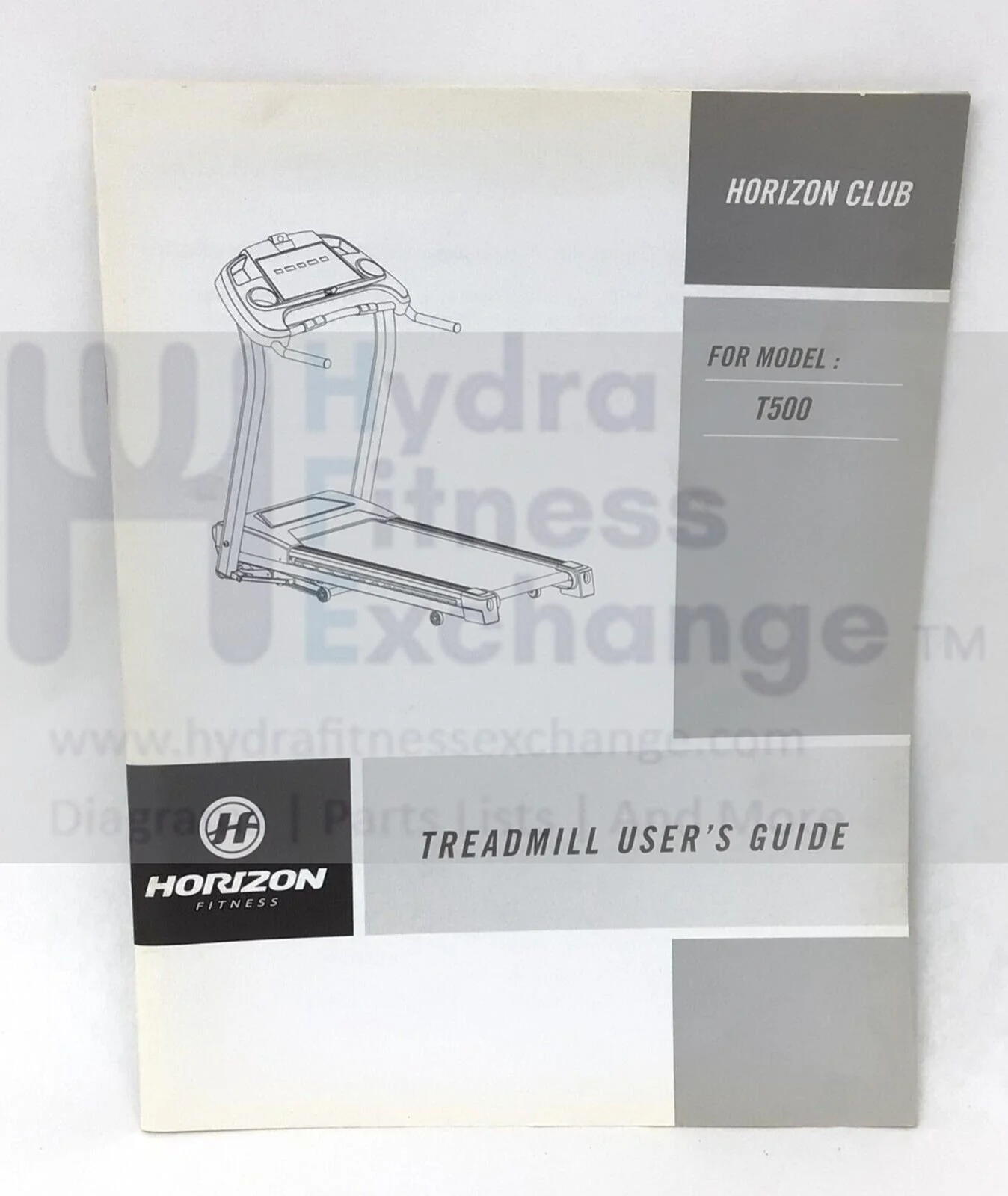 Horizon Fitness T500 - TM307 Treadmill Owner's User's Manual 077695 - Image 2
