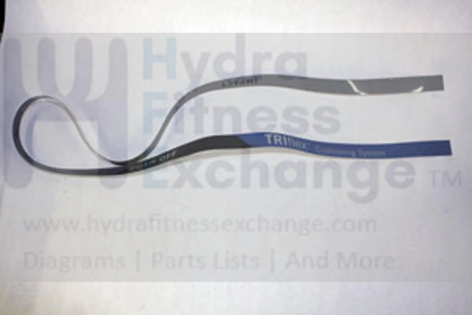 Horizon Fitness T500 Treadmill Left Air Cushion Sticker 077691 - Image 2