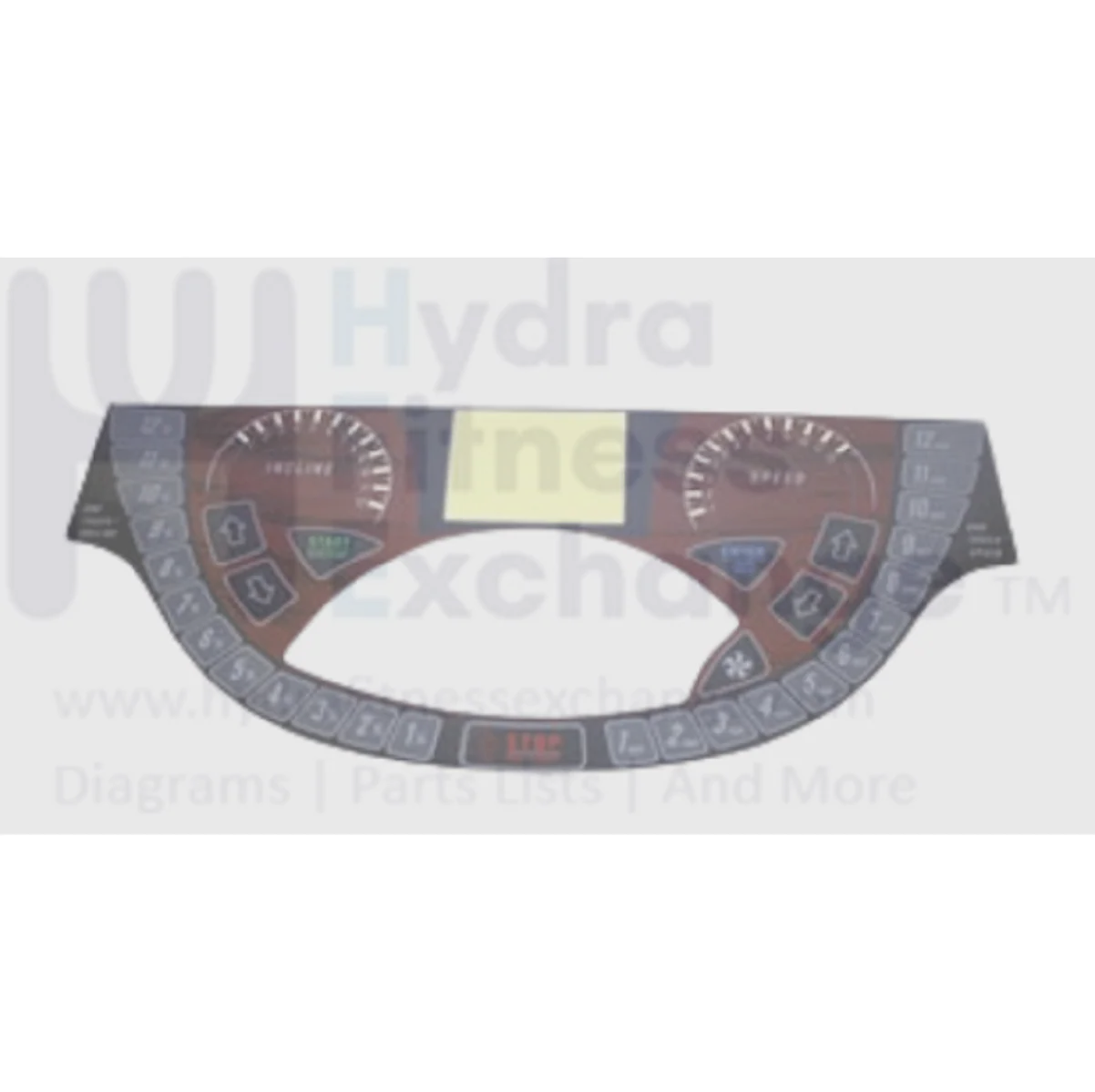 Horizon Fitness T63 Treadmill Overlay 0.25MM 003037-BX