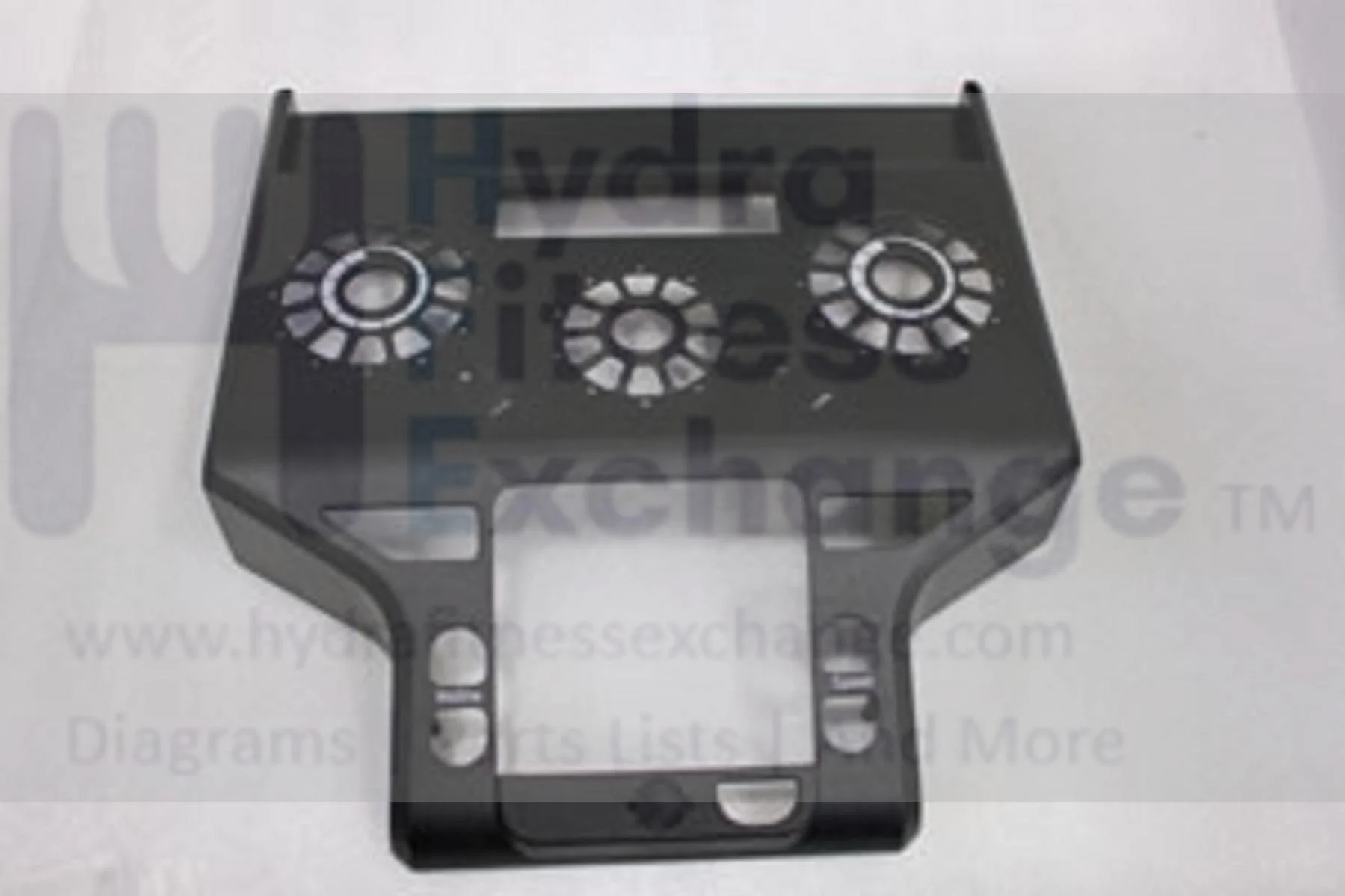 Horizon Fitness T7.6 Treadmill Console Faceplate Black 1000203132 - Image 2