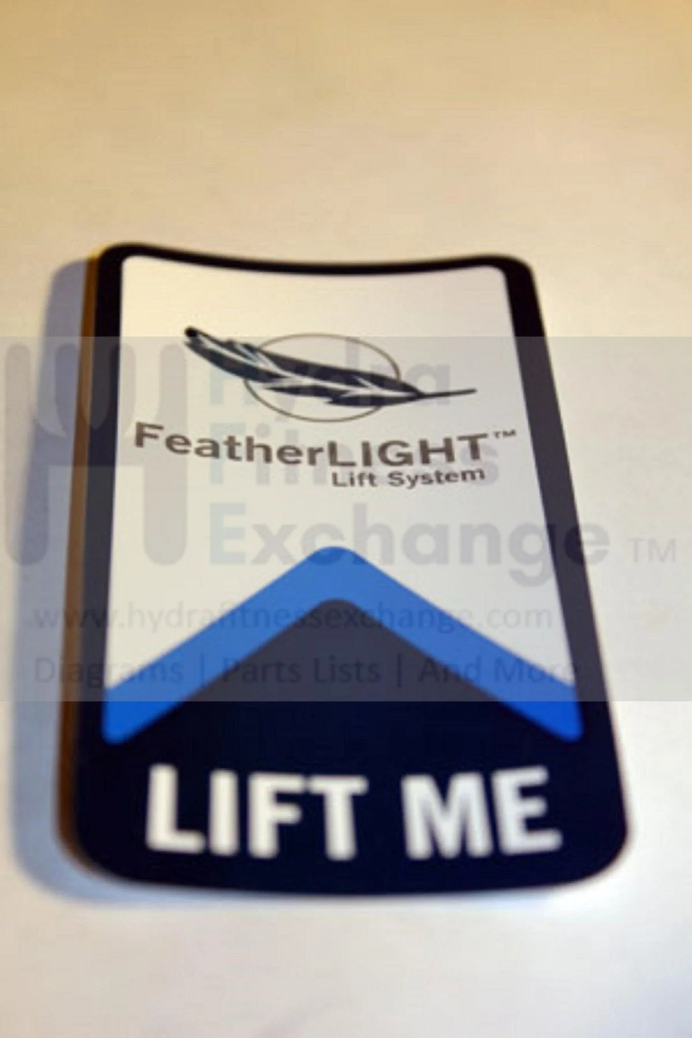 Horizon Fitness T7.6 Treadmill Rear Roller Cover Decal 1000204822 - Image 2