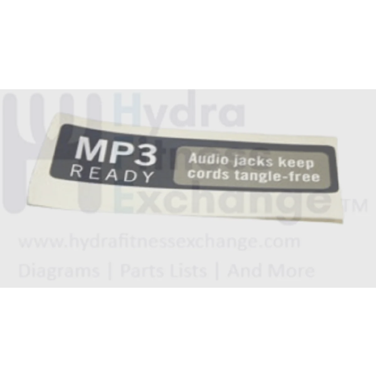 Horizon Fitness T700 Treadmill MP3 Console Sticker 077672