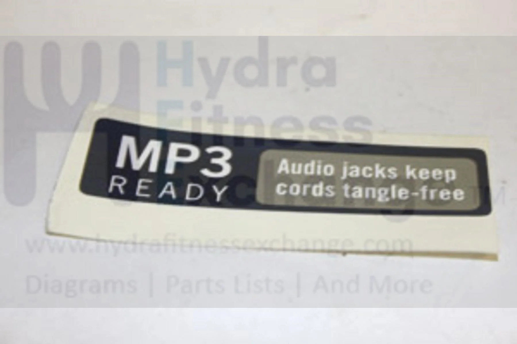 Horizon Fitness T700 Treadmill MP3 Console Sticker 077672 - Image 2