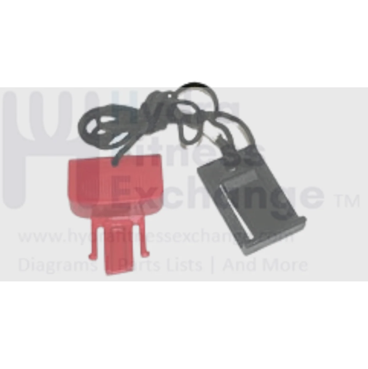 Horizon Fitness T701 Treadmill Safety Key Lanyard 1000094877