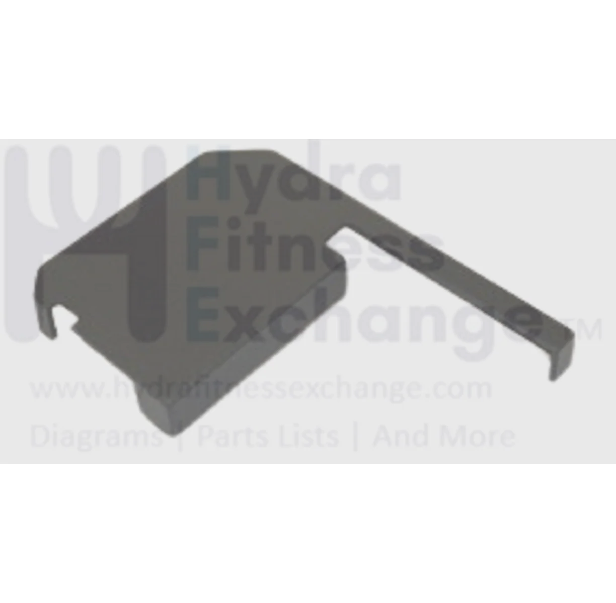 Horizon Fitness T73 T74 Treadmill Front left Side Rail Endcap 056404-BE
