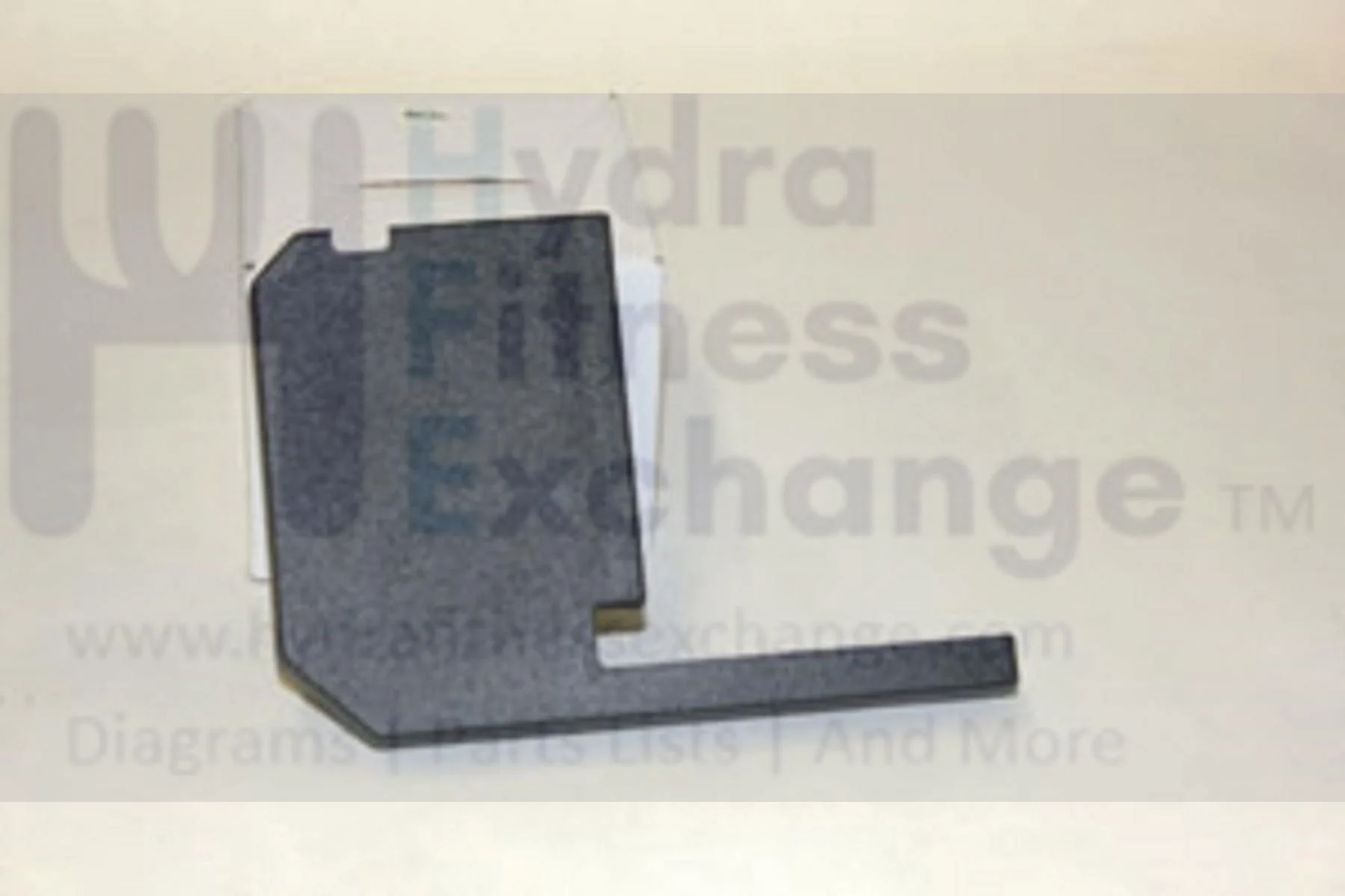Horizon Fitness T73 T74 Treadmill Front Right Side Rail Endcap 056405-BE - Image 2