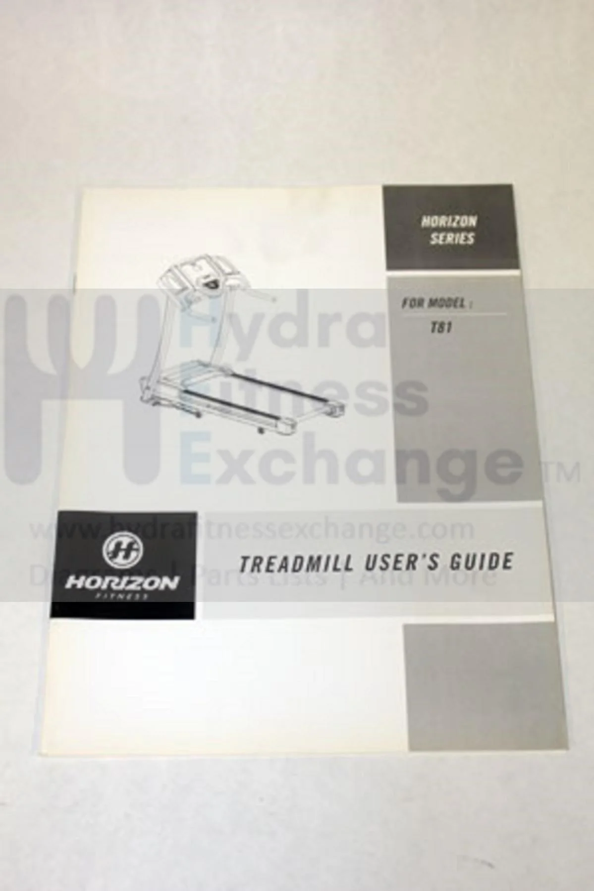 Horizon Fitness T81 Treadmill Owner User's Manual 076928 - Image 2