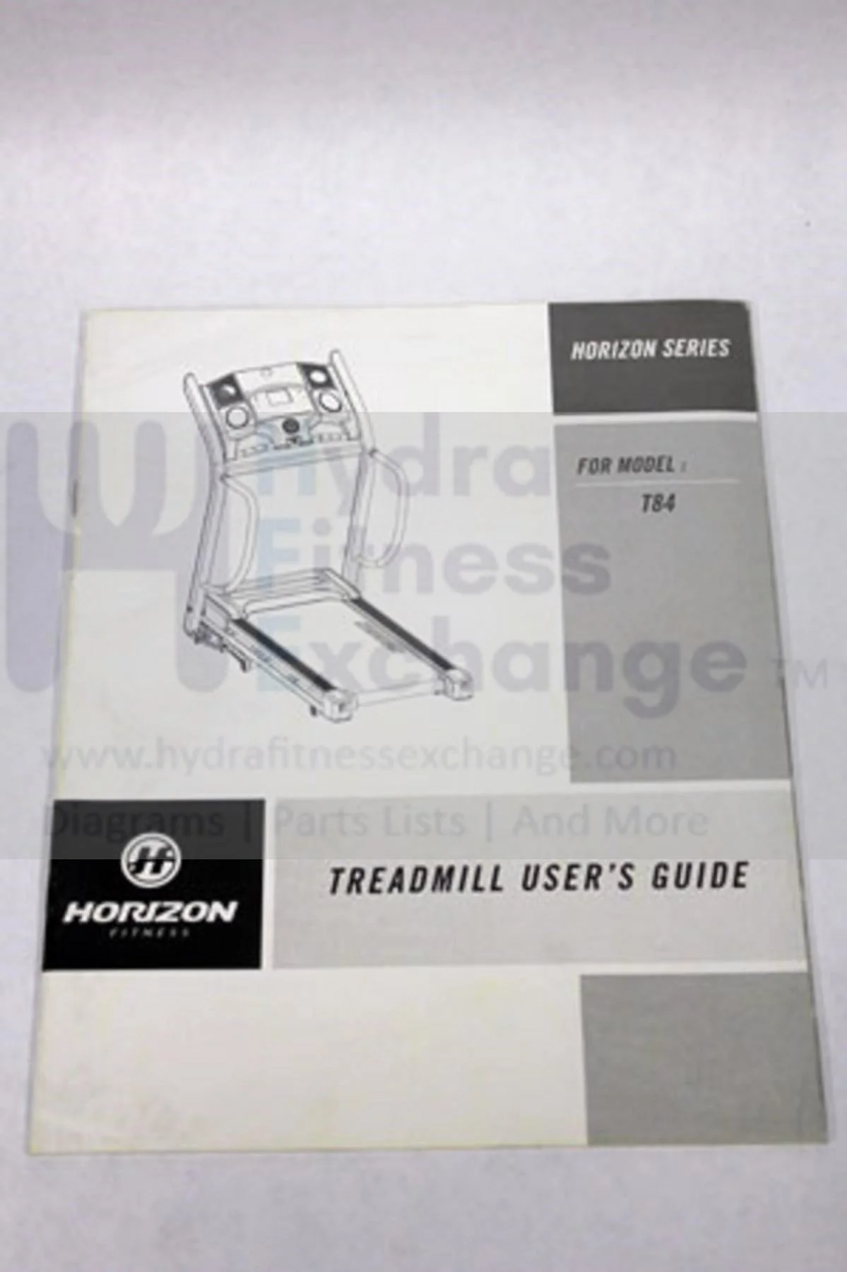 Horizon Fitness T84 Treadmill Owner's User Manual 076847 - Image 2