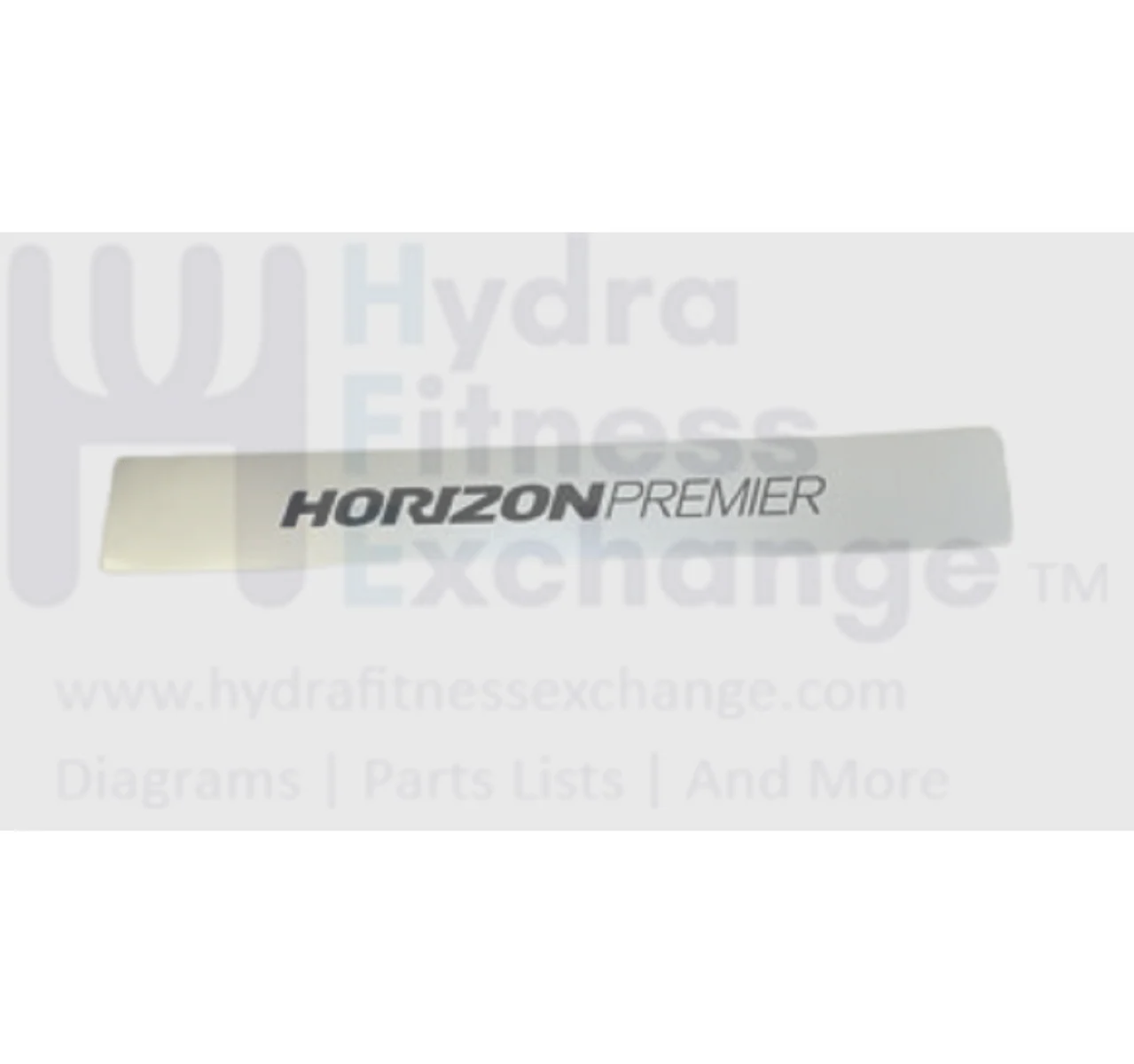 Horizon Fitness T901 Treadmill Upper Motor Cover Sticker 1000094452